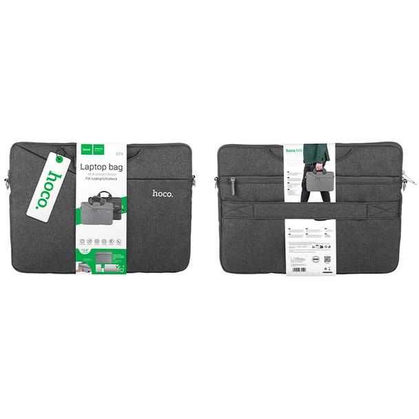Torba na laptopa / tablet / netbook 15,6" Hoco GT4 ciemna szara
