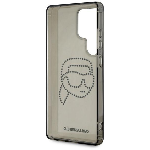 KARL LAGERFELD futerał do SAMSUNG S25 Ultra KLHCS25LHKHDCELK (IML Rhinestones K Head) czarny