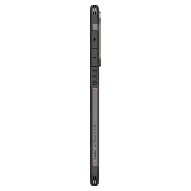 SPIGEN futerał TOUGH ARMOR kompatybilny z MagSafe do SAMSUNG S25 Edge gunmetal