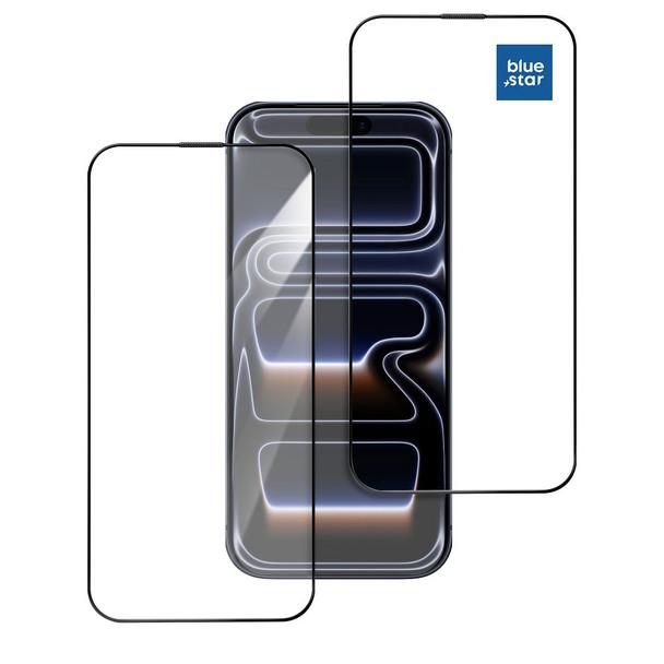 Szkło hartowane do iPhone 16 PRO MAX Blue Star 5D AR czarne