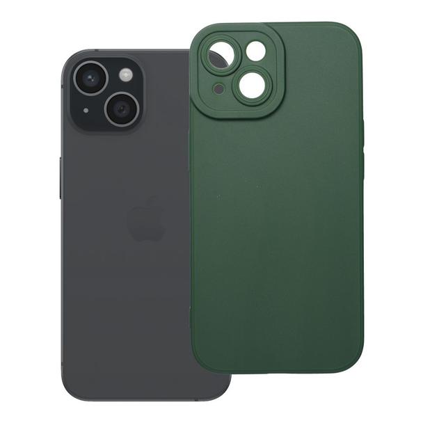 Etui na iPhone 15 Matt 2.0 ciemnozielone