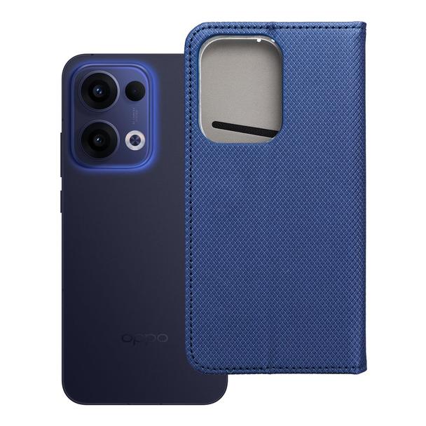 Etui z klapką na Oppo Reno 13 5G Smart Case Book granatowe