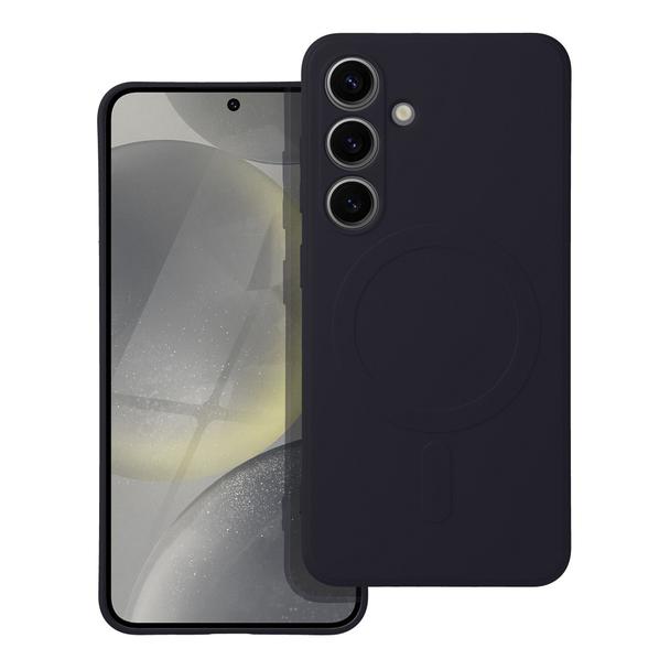 Futerał do Samsung S24 Silicone Mag Cover zgodny z MagSafe czarny