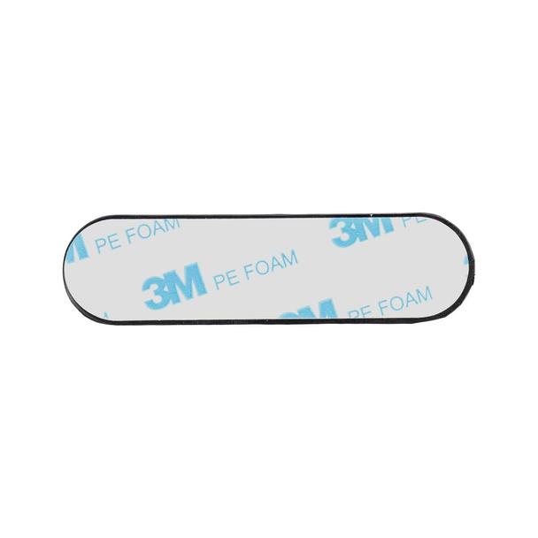 Organizer silikonowy samoprzylepny Blue Star PJ-OCZ23 na 4 kable - czarny (1 szt.)
