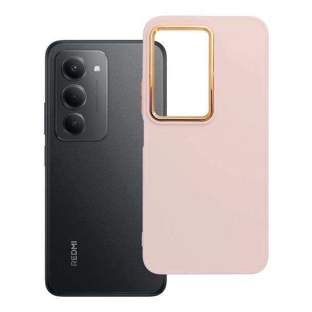 Futerał do Xiaomi Redmi 15 4G / 5G (171,1mm) Frame pudrowy róż