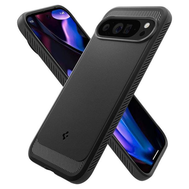 SPIGEN futerał RUGGED ARMOR do GOOGLE Pixel 9 Pro XL matte black