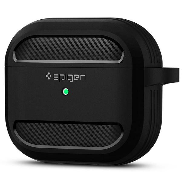 SPIGEN futerał RUGGED ARMOR do AIRPODS 3 2021 matte black