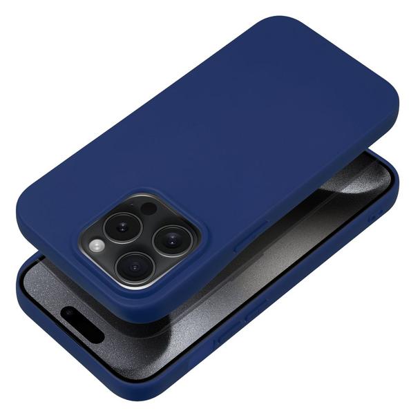 Futerał do iPhone 15 PRO Soft ciemnoniebieski