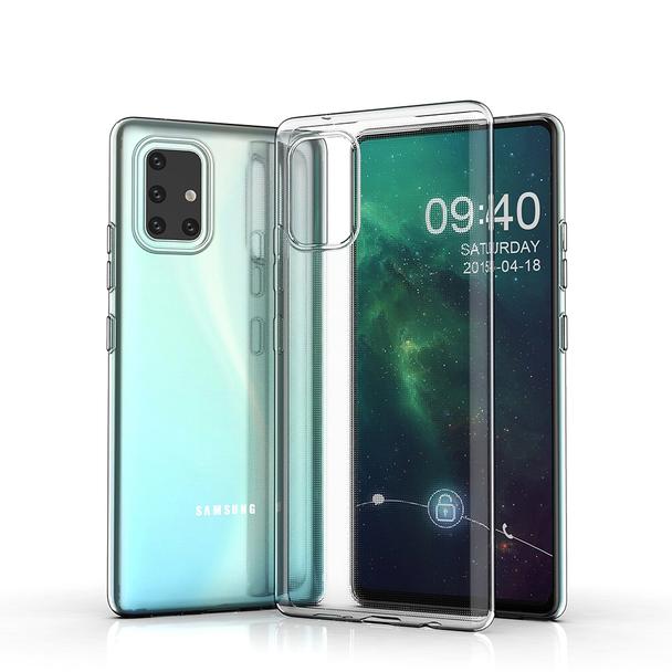 Futerał do Samsung A71 Clear Case 2 mm Box transparentny