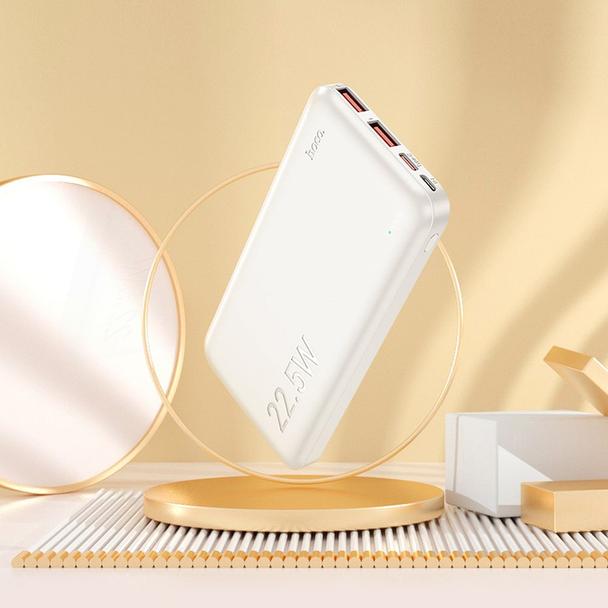 Powerbank Hoco 10000 mAh QC PD 3A 22,5W J101 biały