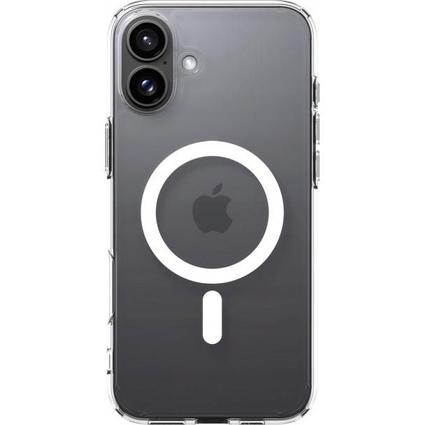 SPIGEN futerał ULTRA HYBRID MAG kompatybilny z MagSafe do IPHONE 16 white