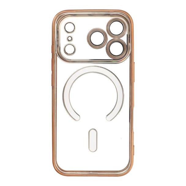 Etui na iPhone 18 Pro / 17 Pro Electro Mag Cover zgodne z MagSafe złote