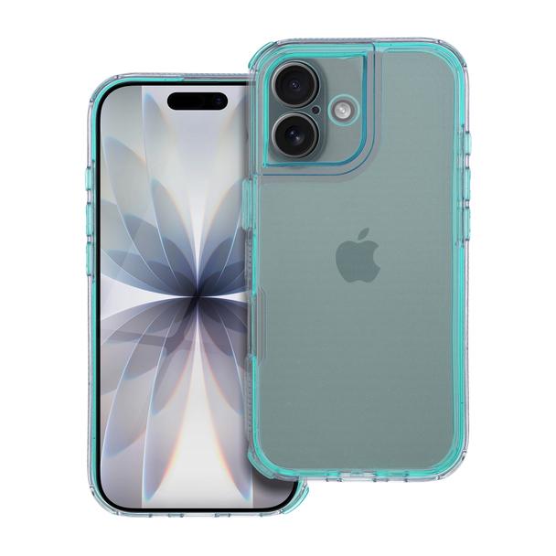 Futerał do iPhone 17 Matrix Clear miętowy