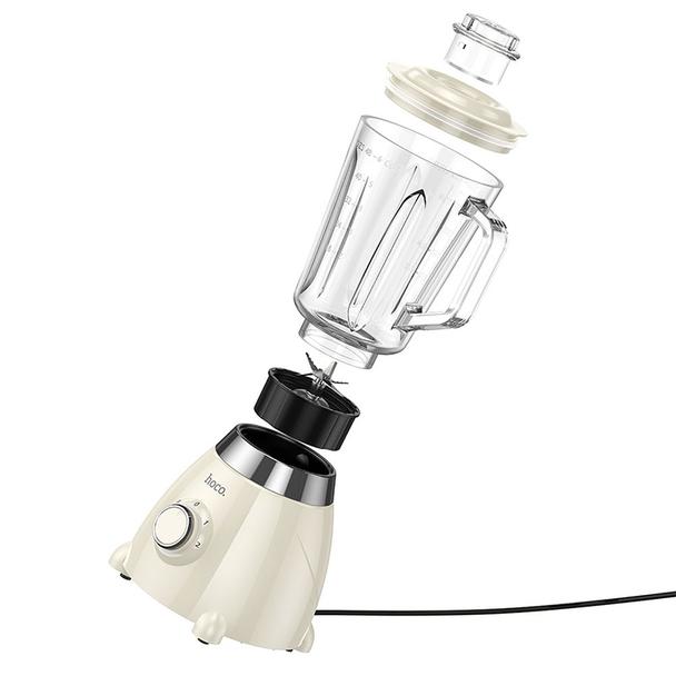 Blender kielichowy Hoco w stylu retro 1,5L HE33 biały