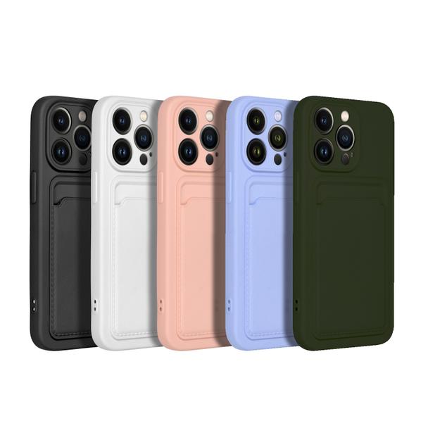 Futerał do iPhone 15 PRO MAX Card Case fioletowy