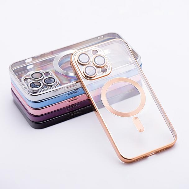Etui na iPhone 18 Pro / 17 Pro Electro Mag Cover zgodne z MagSafe złote