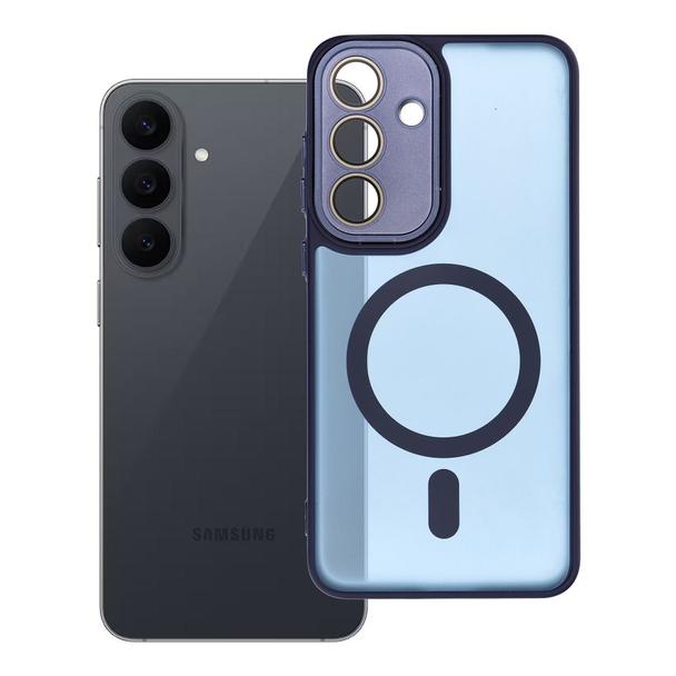 Etui na Samsung S26 FE / S25 FE Variete Mag Cover zgodne z MagSafe granatowe