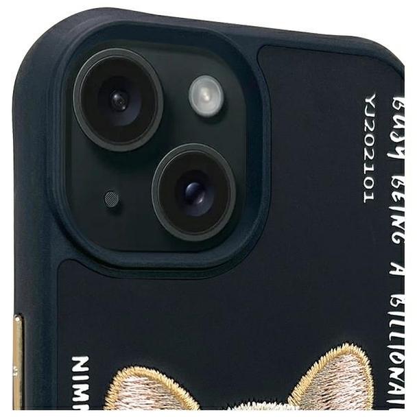 NIMMY futerał GLASSES COOL DOG do IPHONE 15 czarny