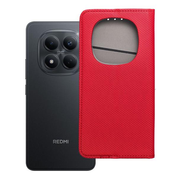 Etui z klapką na Xiaomi Redmi NOTE 15 5G Smart Case Book czerwone