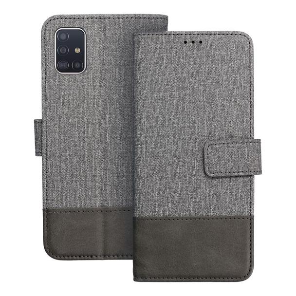 Kabura GOMMA Book do SAMSUNG A51 szary
