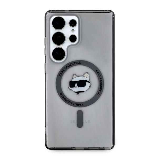 KARL LAGERFELD futerał do SAMSUNG S25 Ultra KLHMS25LHLSCHK (Magnetic IML Metal Choupette Head) czarny