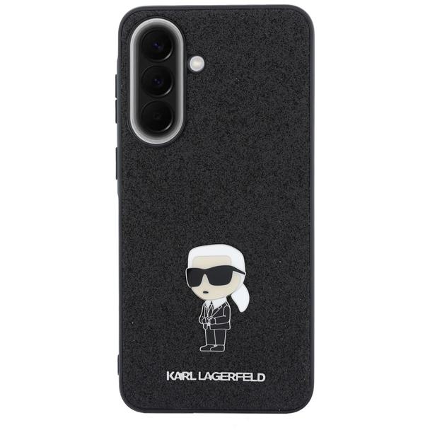 KARL LAGERFELD futerał do SAMSUNG A57 KLHCSA57GKNPSK (Fixed Glitter Ikonik Logo Metal Pin) czarny