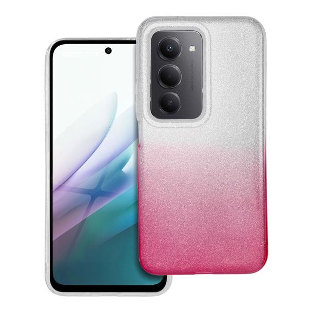 Futerał do Xiaomi Redmi 15 4G / 15 5G Shining transparentny różowy