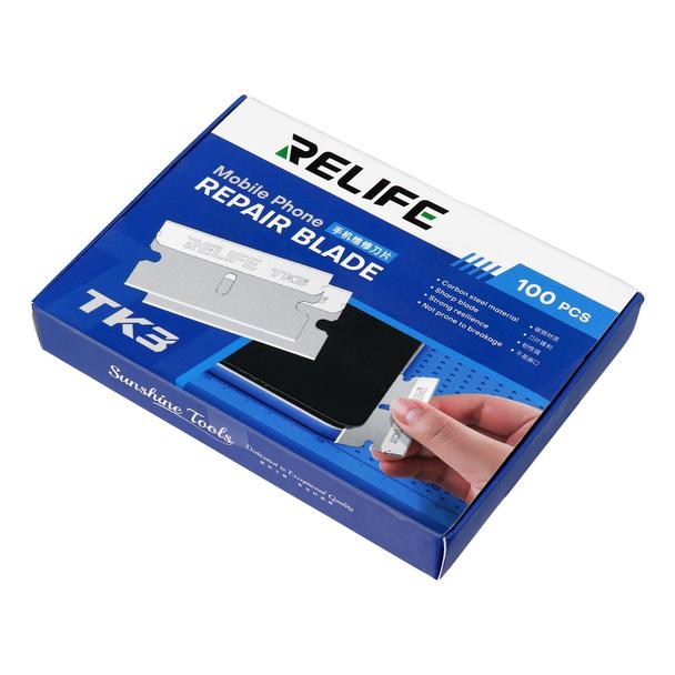 RELIFE Ostrze precyzyjne (TK3) (100 sztuk)