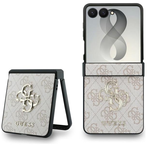 GUESS futerał do SAMSUNG GALAXY Z FLIP 8 (4G Big Logo) różowy