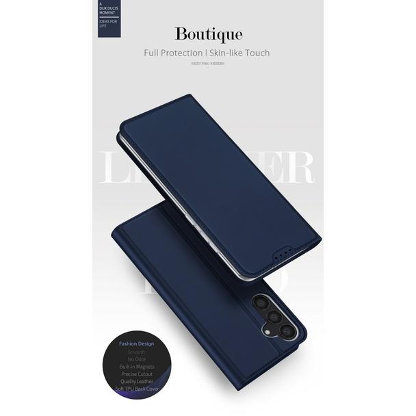 DUX DUCIS kabura SKIN PRO do SAMSUNG S24 niebieska