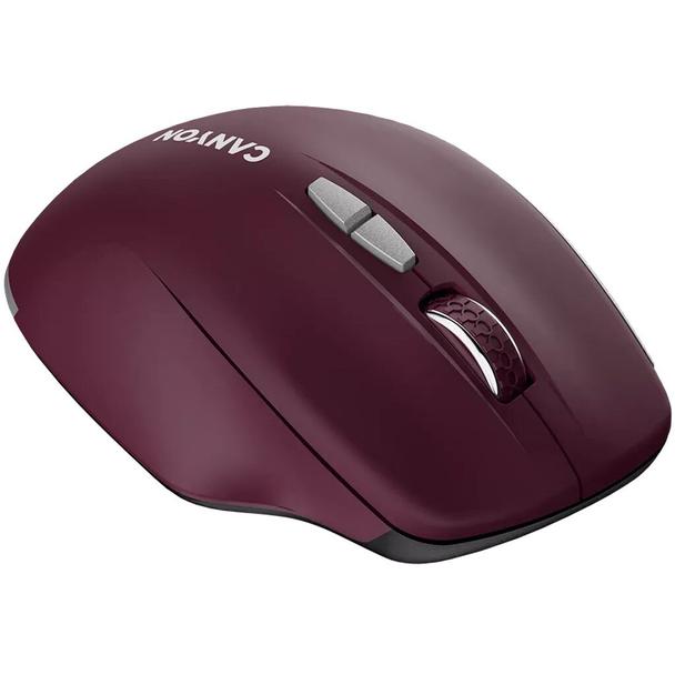 Myszka bezprzewodowa  BT 1600 dpi CANYON MW-21 czerwona