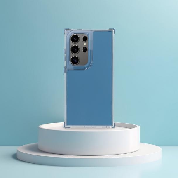 Etui na Samsung A07 / A08 Matrix niebieskie