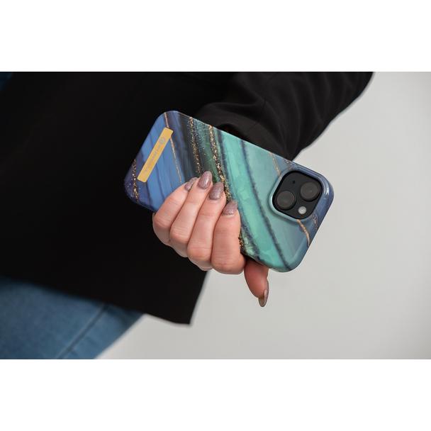 Etui na iPhone 14 Forcell F-Protect Mirage zgodny z MagSafe jade marble