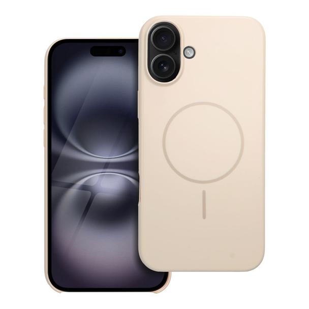 Etui na iPhone 16 PLUS Glossy Mag Cover zgodny z MagSafe białe