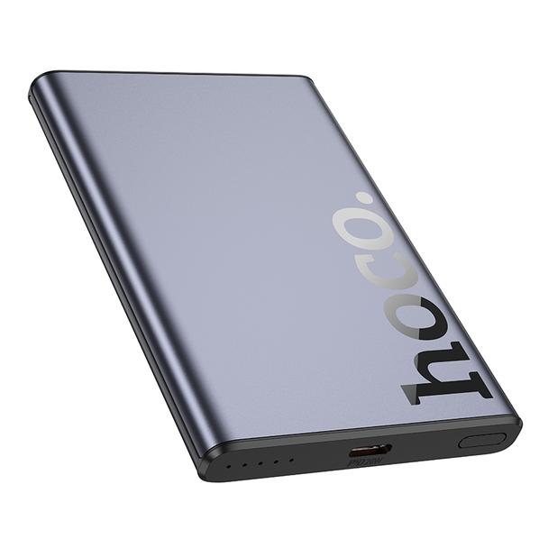 Powerbank zgodny z MagSafe Hoco 5000 mAh QC PD 20W Q32 szary