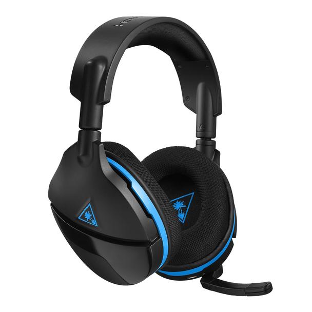 Słuchawki bezprzewodowe nauszne gamingowe Turtle Beach Stealth 600P do PS4 czarno niebieskie