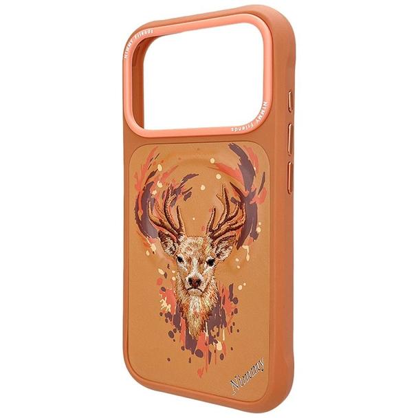 NIMMY futerał DEER kompatybilny z MagSafe do IPHONE 18 Pro Max/17 Pro Max pomarańczowy