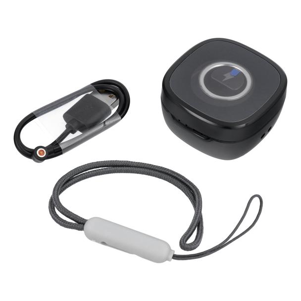 Smart Ring R8- inteligentny pierścień ceramiczny ze stacją ładującą rozmiar 18mm czarny