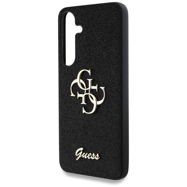 GUESS futerał do SAMSUNG S25 GUHCS25SHG4SGK (Fixed Glitter Big 4G) czarny