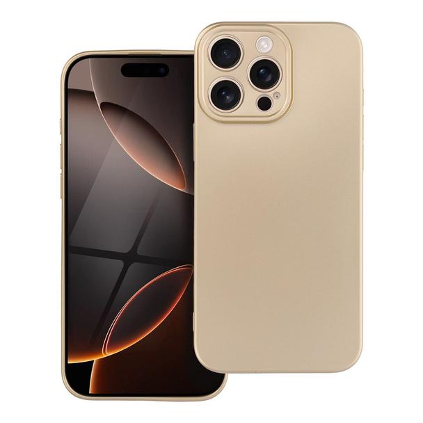 Futerał do iPhone 16 PRO MAX Metallic złoty