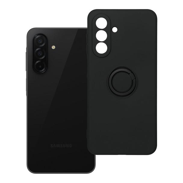 Futerał do Samsung A26 5G Silicone Ring czarny