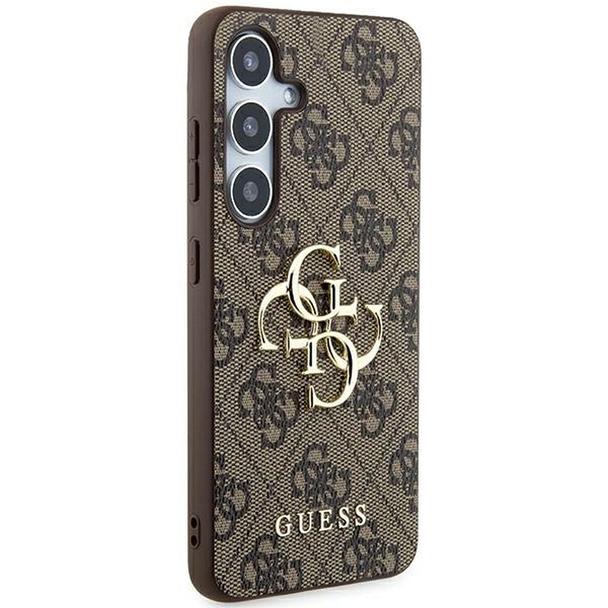 GUESS futerał do SAMSUNG A55 GUHCSA554GMGBR (PU Big 4G Metal Logo) brązowy