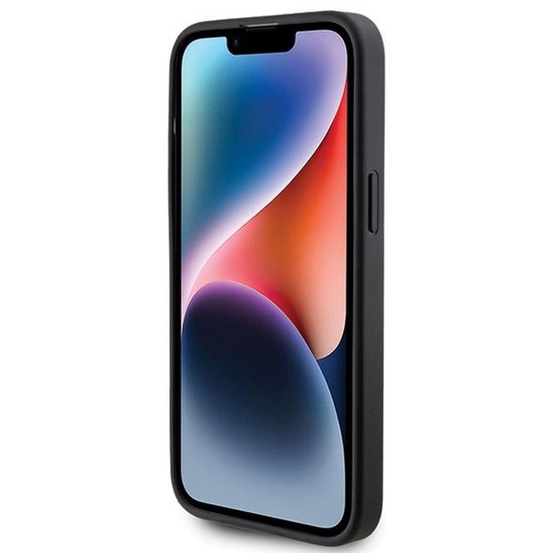 GUESS futerał do IPHONE 15 Pro GUHCP15LG4GFGR (4G Metal Logo) szary