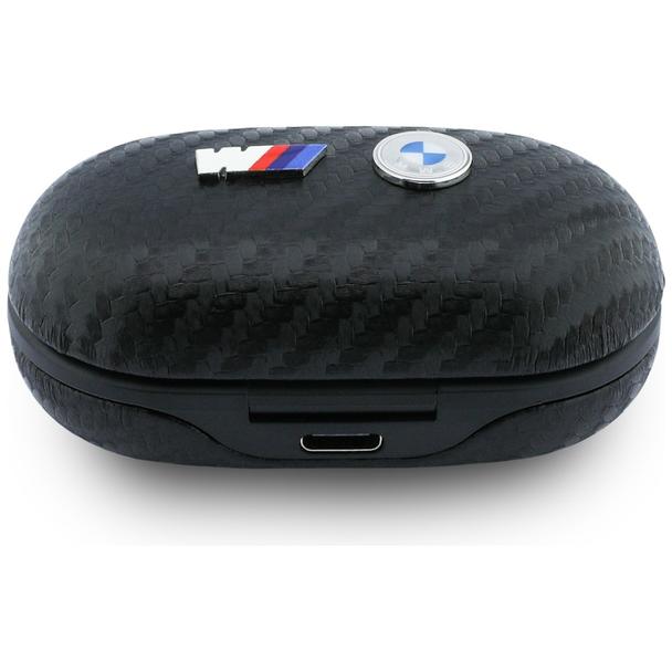 Słuchawki bezprzewodowe douszne ENC BMW TWS Carbon Metal Logo BMW001141 czarne