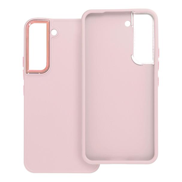 Futerał do Samsung S22 Frame pudrowy róż