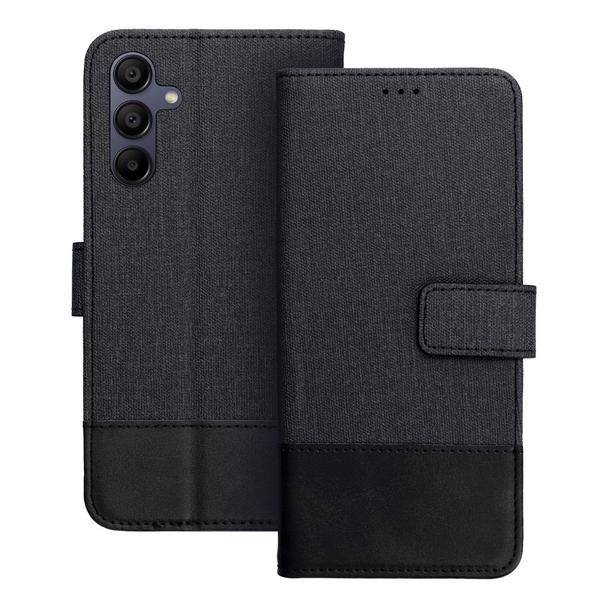 Etui z klapką na Samsung A15 4G / A15 5G Gomma Book czarne