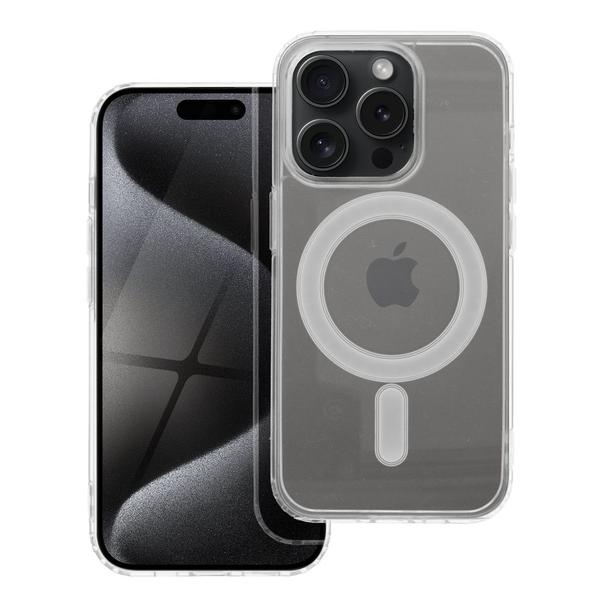Etui na iPhone 15 PRO Clear Mag Cover (Str) zgodne z MagSafe transparentne