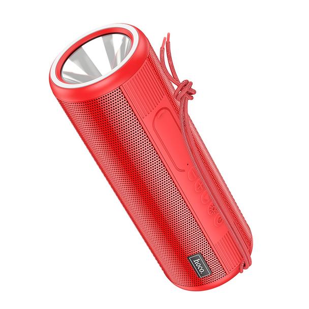 Głośnik bluetooth z latarką 2 x 15W 2h Hoco HC11 czerwony