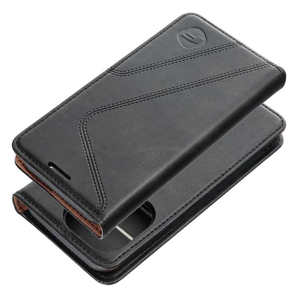 Pokrowiec na iPhone 15 Forcell F-Protect RFID Blocker Book czarny