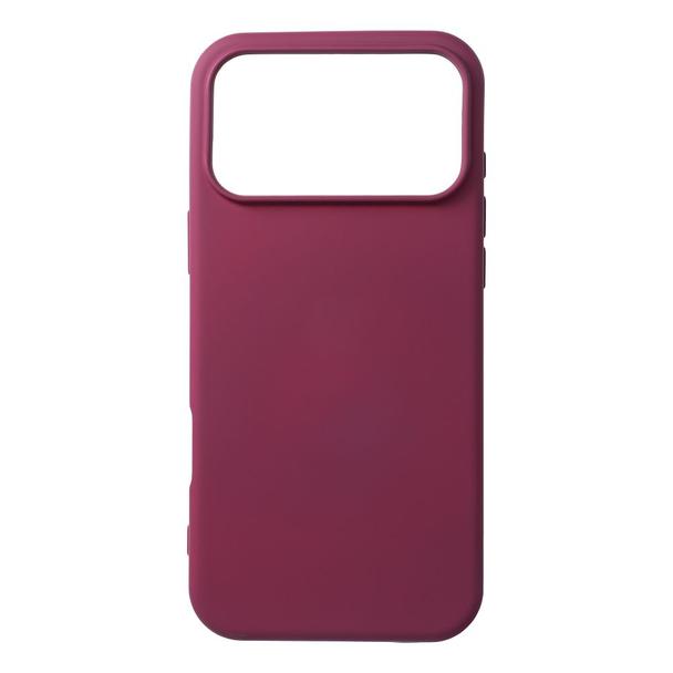 Etui na iPhone 17 Pro Max / 18 Pro Max Silicone dark cherry